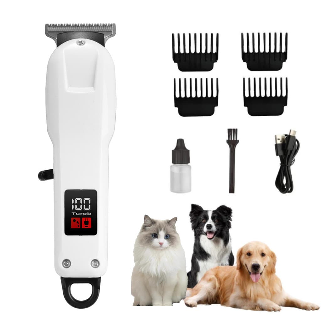 Máquina de Tosa Pet Profissional – Cortador de Pelo para Cachorros e Gatos