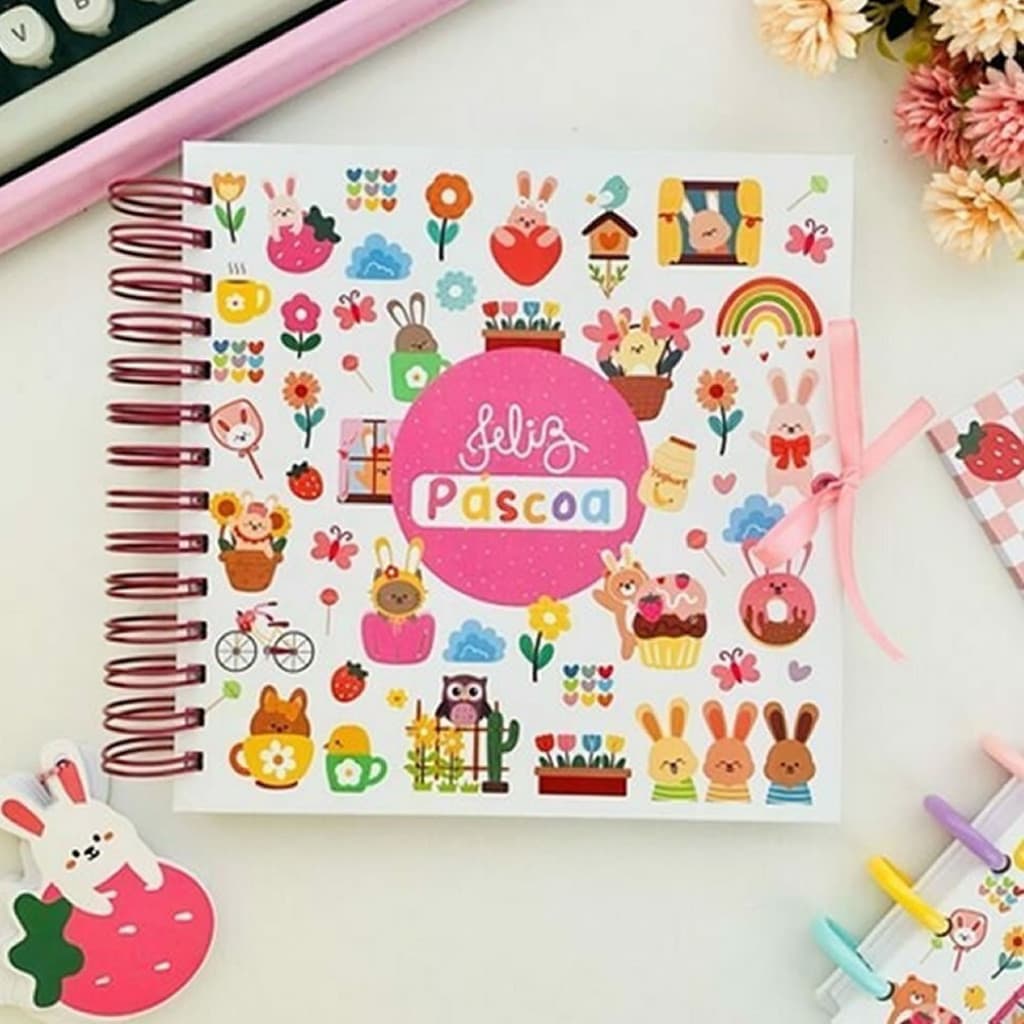 Livro de Colorir Buendia   Feliz Pascoa 45 Folhas 180gr   BUENDIA   PCE5429