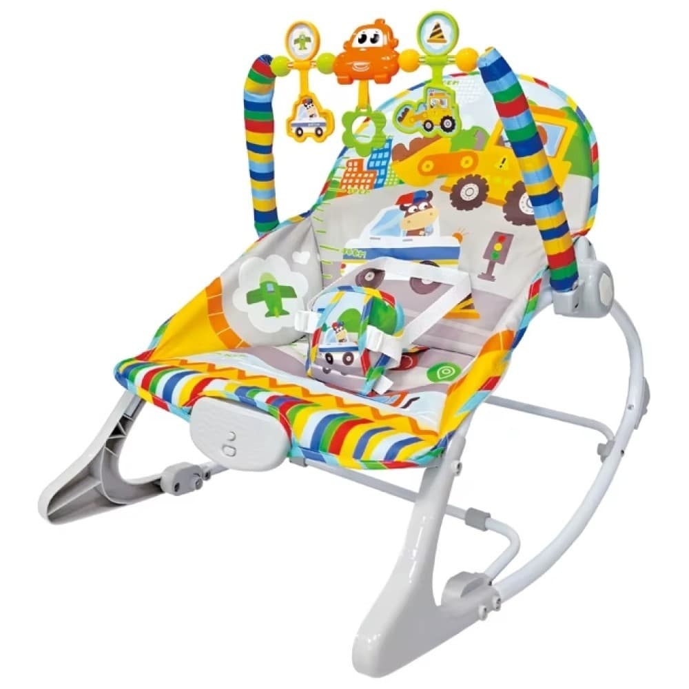 Cadeira de Descanso Infantil Colorida com Móbile Yuupi