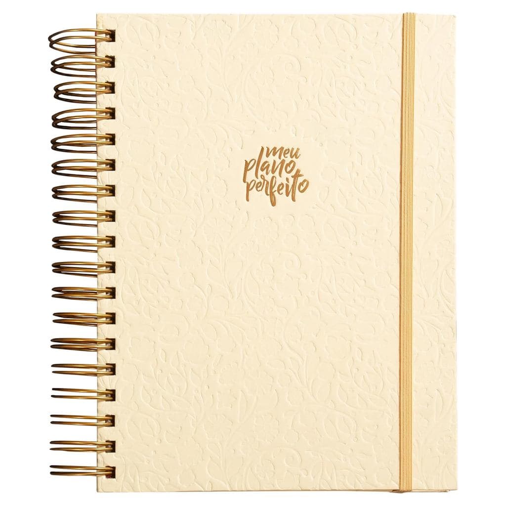 Meu Plano Perfeito | Planner Permanente | Capa Creme