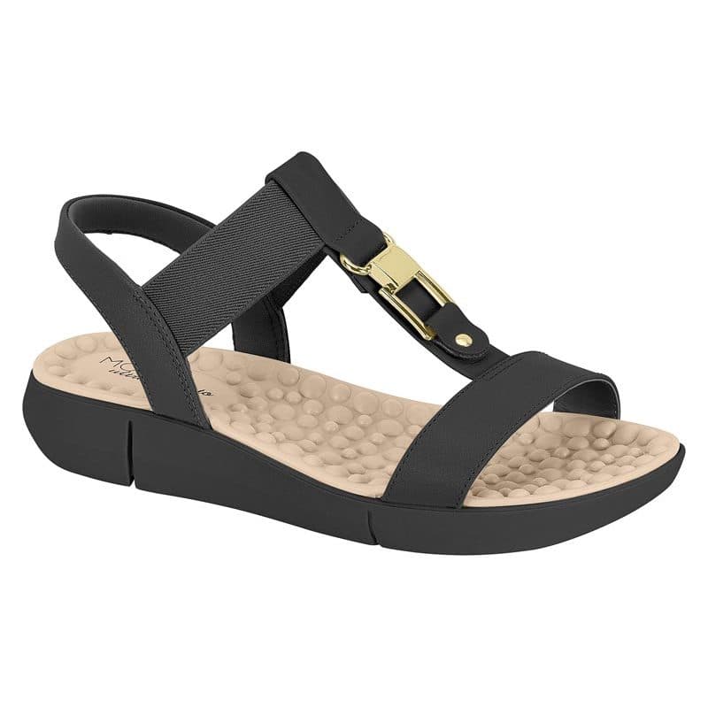 Sandalia Feminina Papete Calce Fácil Conforto Modare Original