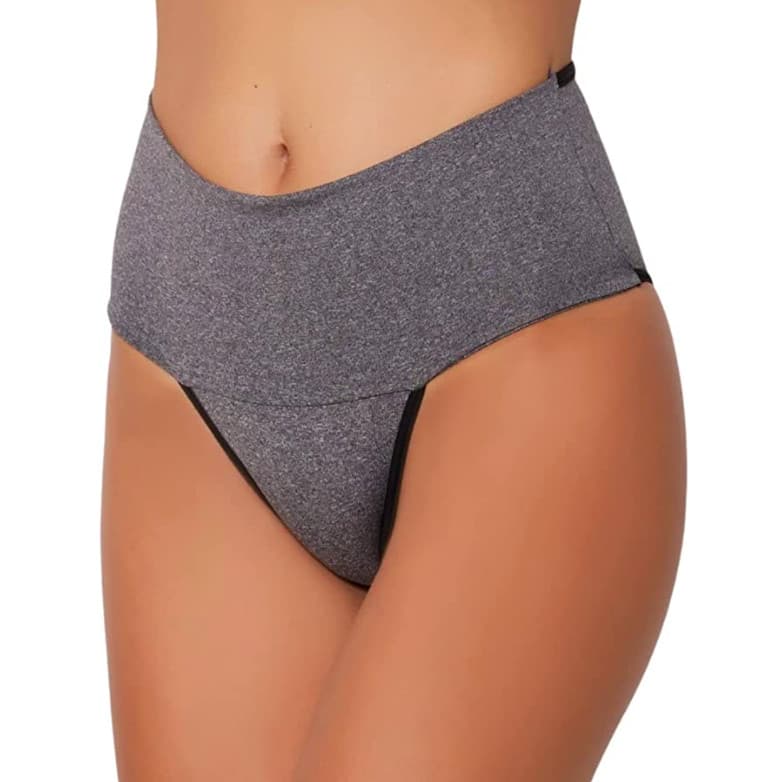 Kits 10/5/3 Calcinha Plus Size Modeladora Seca Barriga Cós Alto