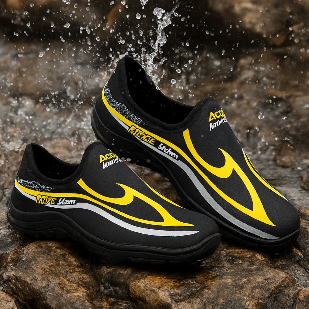 Sapatilha Aquática Masculina Feminina Neoprene Confortável Rio Piscina Trilha Pesca