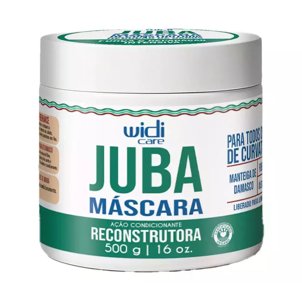 Mascara Reconstrutora Juba Açao Condicionante Widi Care 500g