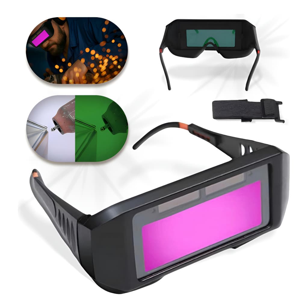 Óculos De Solda Para Soldador Com Escurecimento Automático