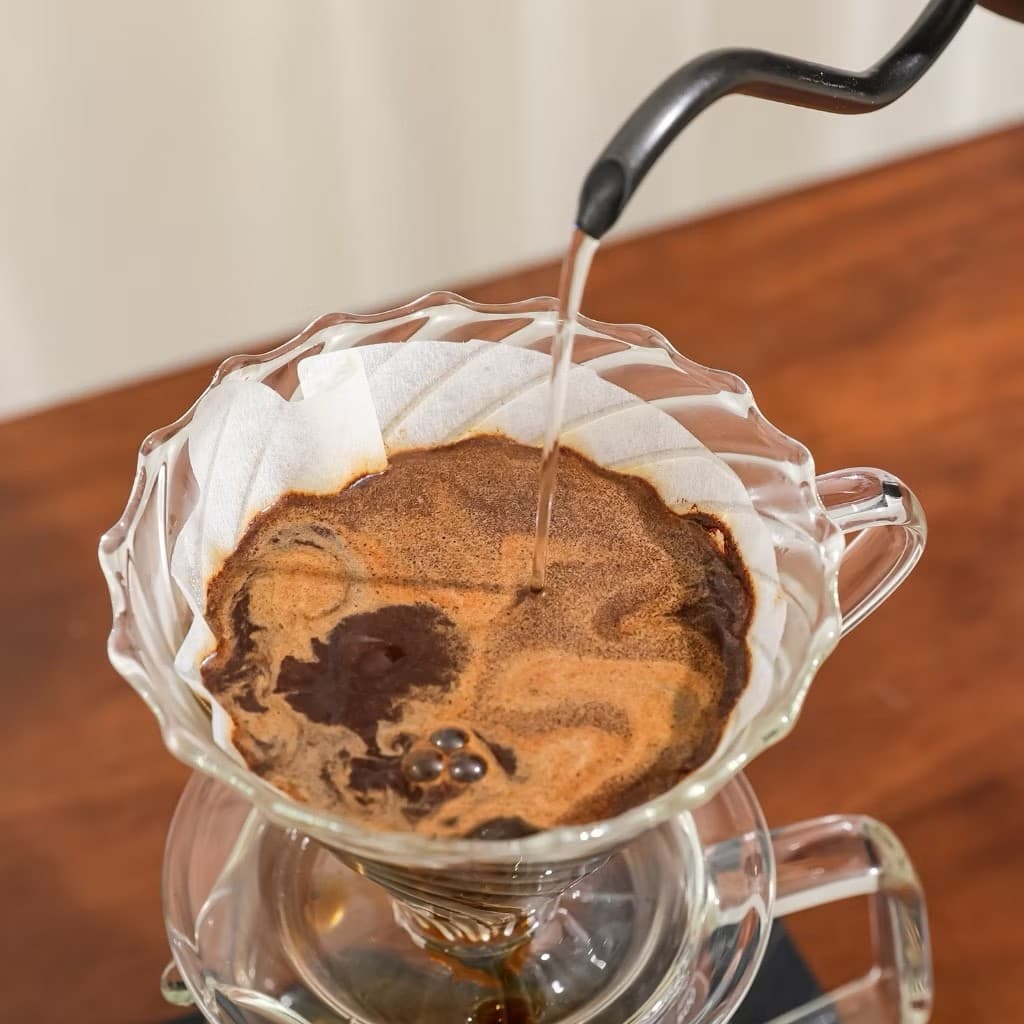 100 Filtro de Papel Descartável para Coador de Café Tamanho 102 Kit com 100 pçs BRANCO