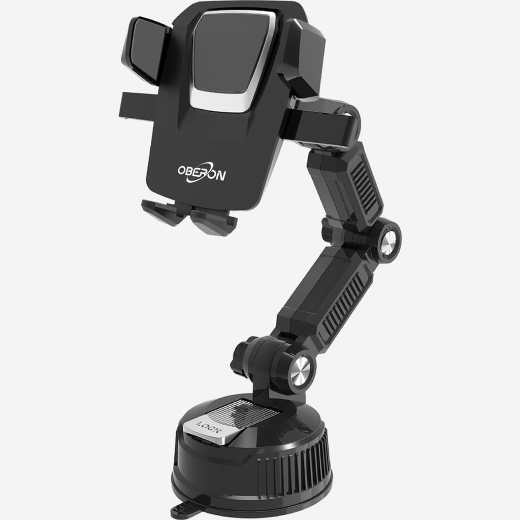 Suporte para Celular Carro 360° Rotação Ajustável Painel Vidro Fixação Forte