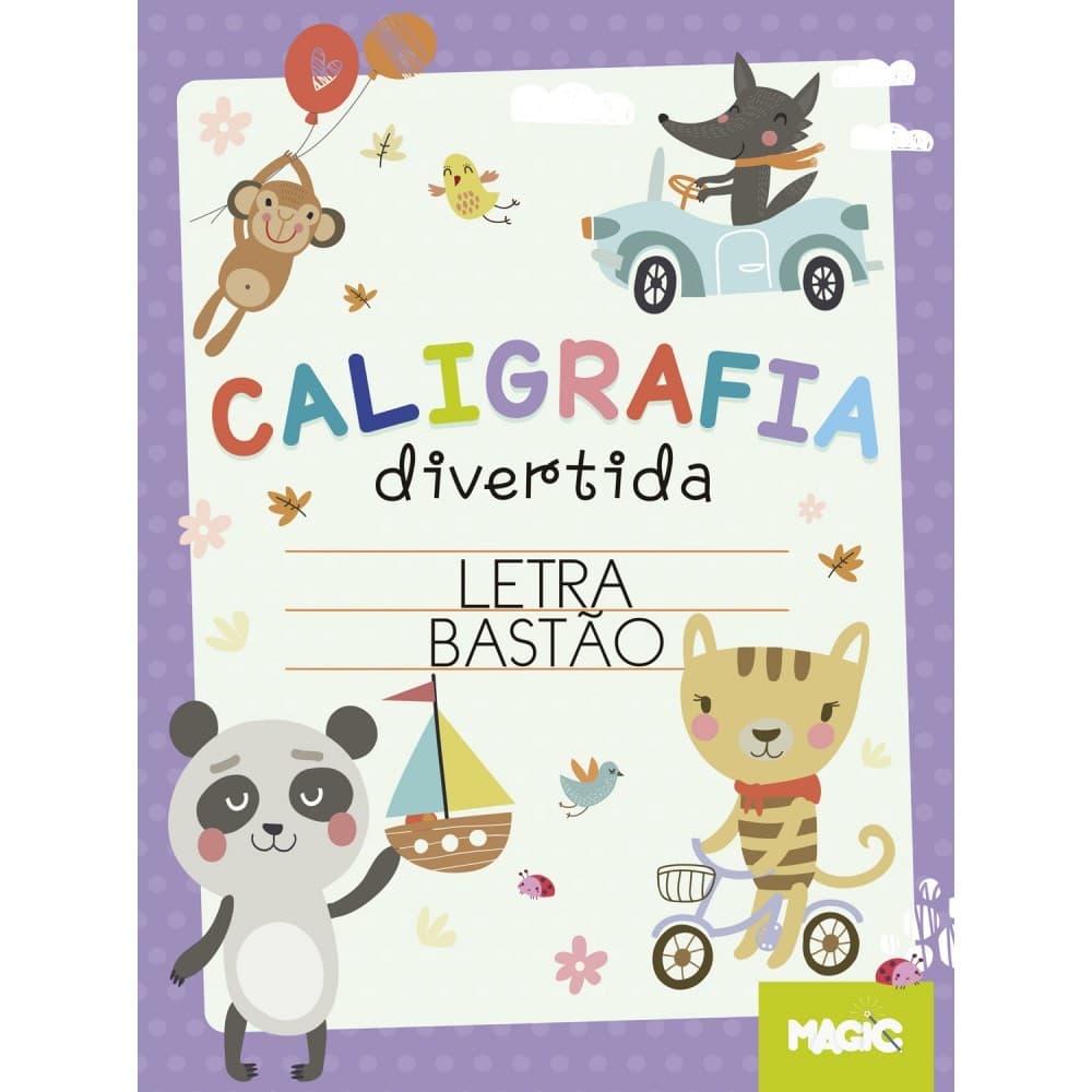 Livro Caligrafia Divertida - Letra Bastão