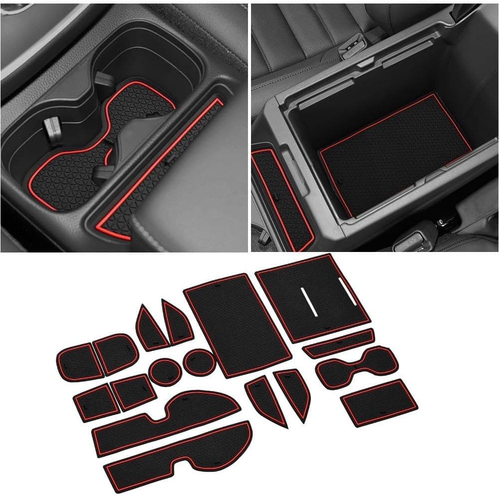 Tapetes de Revestimento para Console Central para Honda CR-V CRV 2023 2024 2025, Acessórios para Porta-Objetos, Forros p