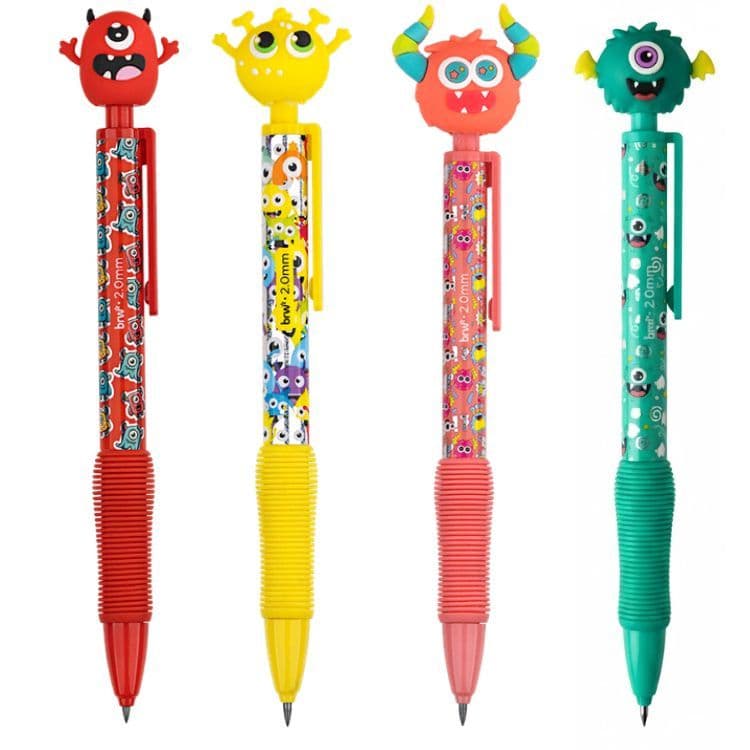 Lapiseira Plástica Divertida Boo 2.0mm LP2704 BRW