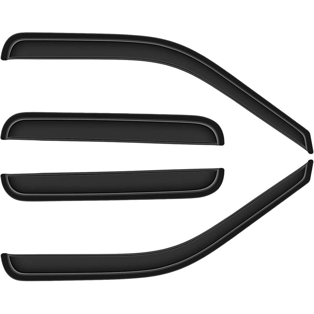 SCITOO Defletor de Chuva para Janela, Conjunto de 4 Peças, Compatível com Ford F-250 de 1999, Defletores de Vento para J