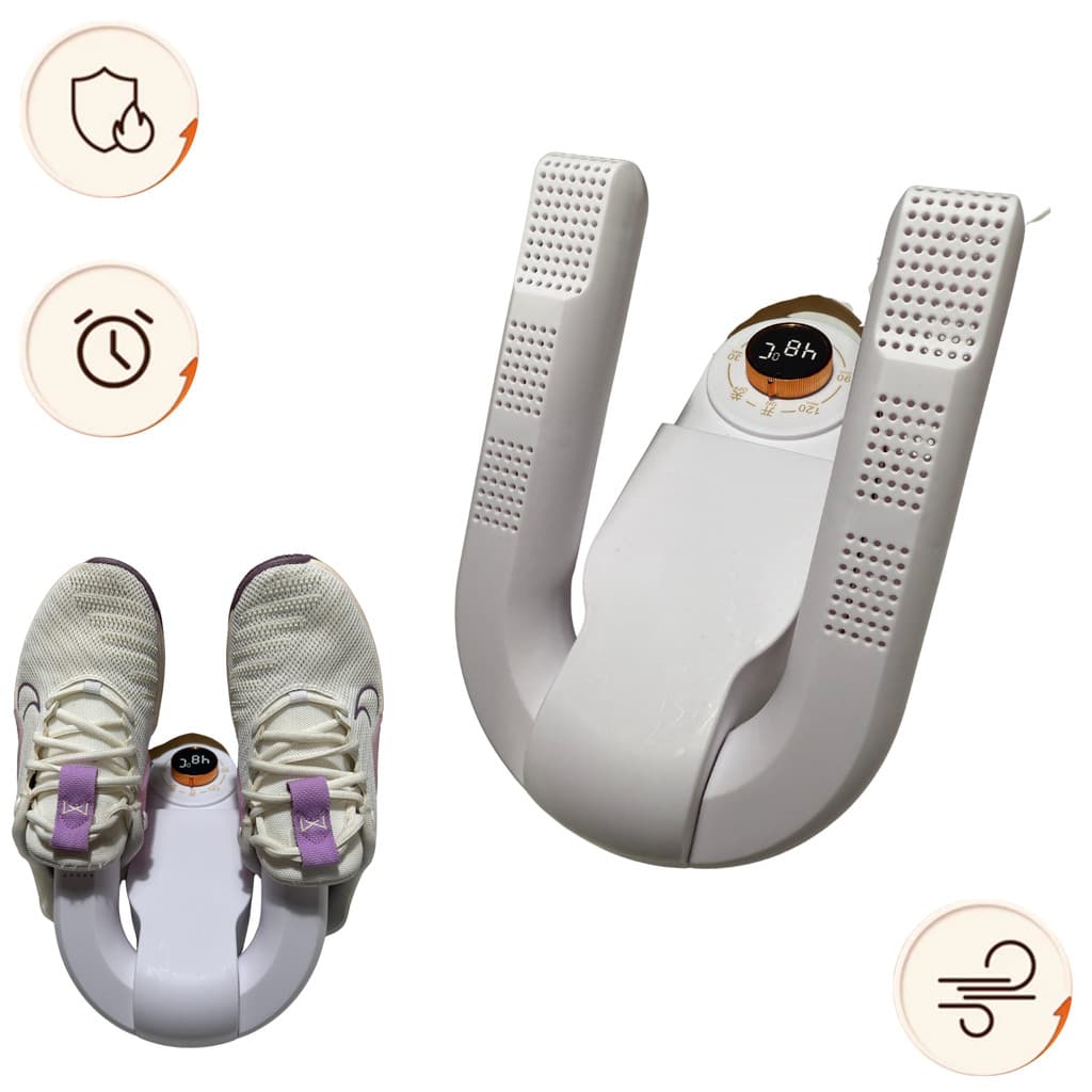Secador Botas Dobravel E Secagem Sapatos Tenis Anti Odor