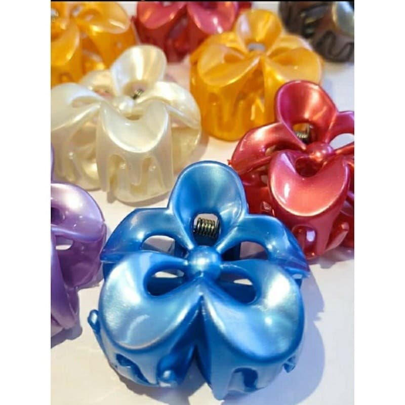 Kits 12 Peças Grampos piranha De Cabelo Flor De Feriado De Praia Barrettes - Raças