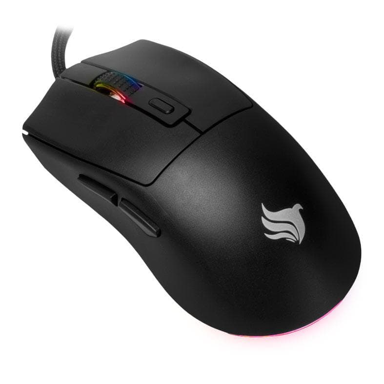 Mouse Gamer Pichau Starwave, RGB, 12400DPI, 6 Botoes, Preto, PG-STW-RGB01