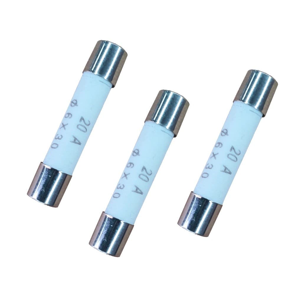 3 Fusível Entrada Energia 20a 250v Forno Microondas Universal