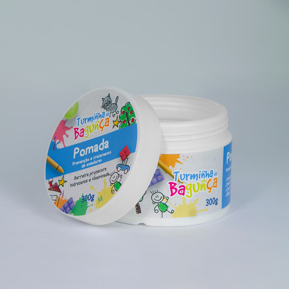 Pote Pomada Tratamento e Prevenção para assaduras TURMINHA DA BAGUNÇA - 300g