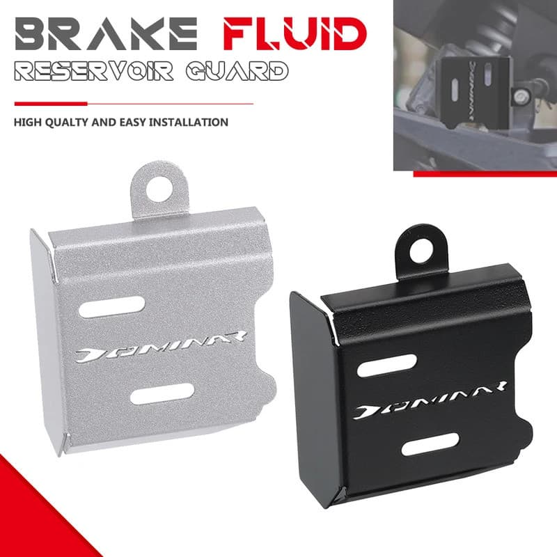 Protector de Reservatório de Fluido de Freio Traseiro CNC para Bajaj Dominar 250/400 - Acessórios de Motocicleta