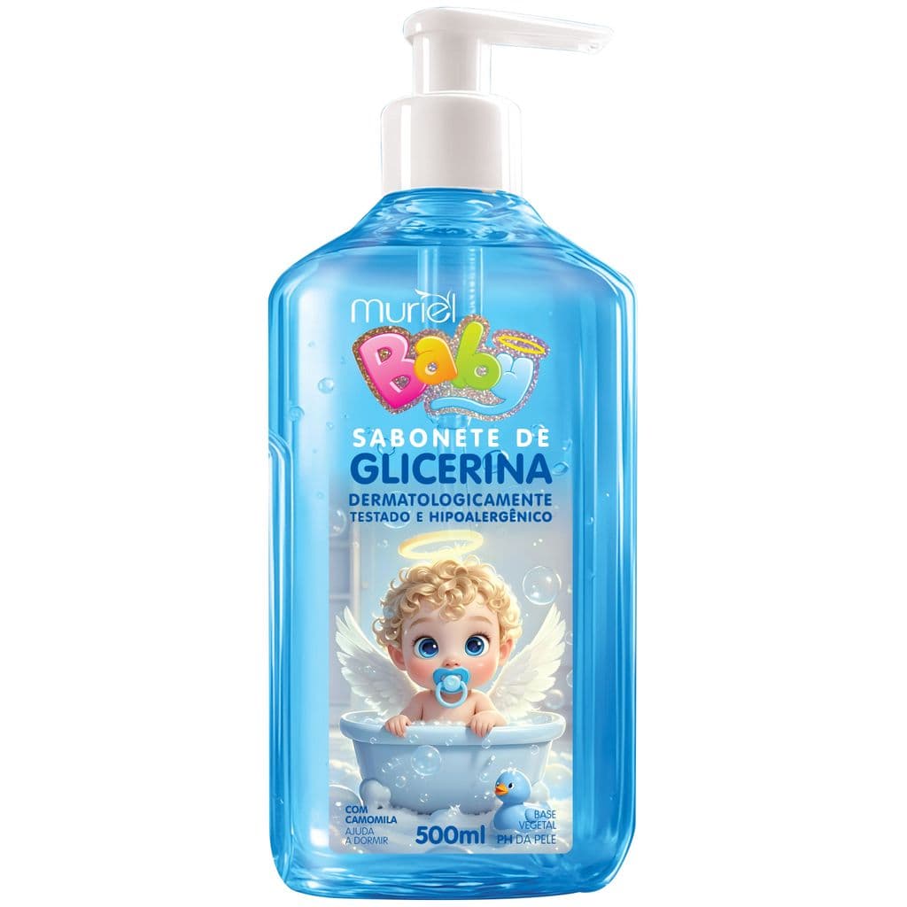 SABONETE LIQUIDO GLICERINA BABY 500ML MURIEL