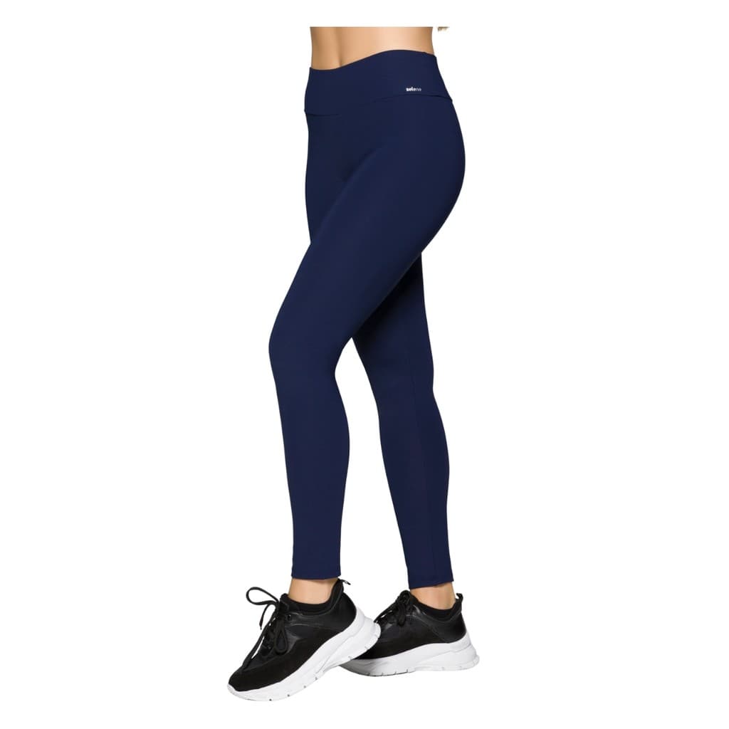 Calça Legging Fitness Sem Costura Cós Alto Levanta Bumbum Selene