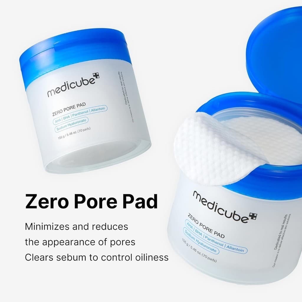 MEDICUBE zero pore pad 2.0 Ampola De Poros De Tiro exosome 7500 30ml