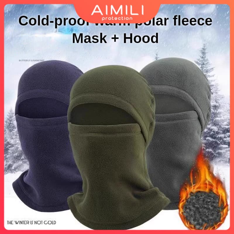 Balaclava De Lã Para Ciclistas-À Prova De Vento E Resistente Ao Frio , Essencial Passeios Ar Livre