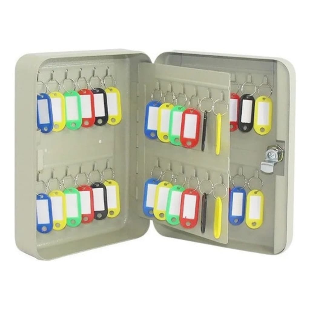 Porta Chaves Claviculário Organizador Armário De 48 Chaves