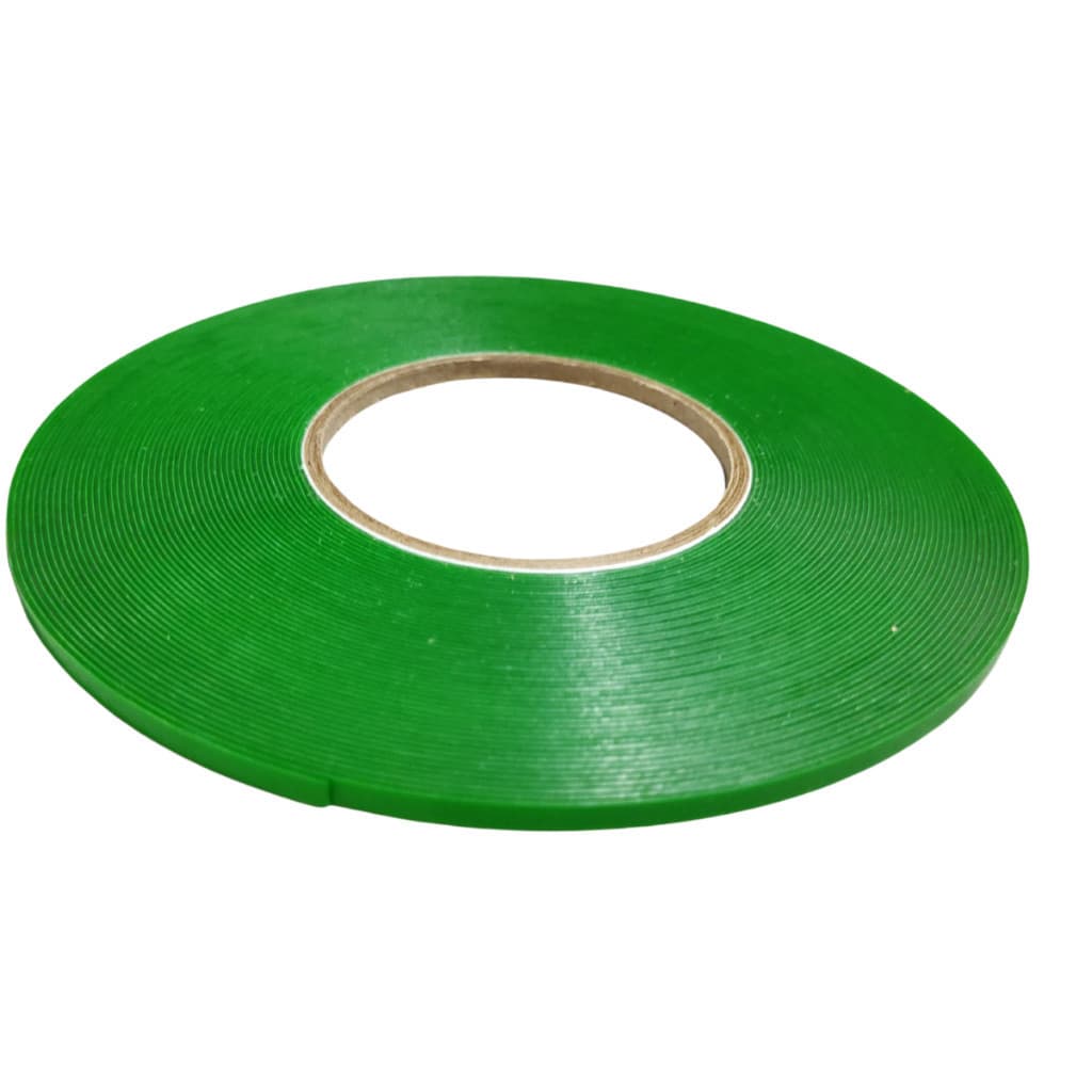 Fita Dupla Face Extra Forte adesiva acrilica transparente 5 mm X 20Metros