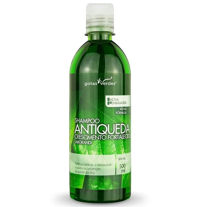 Shampoo Jaborandi Antiqueda 500Ml - Gotas Verdes