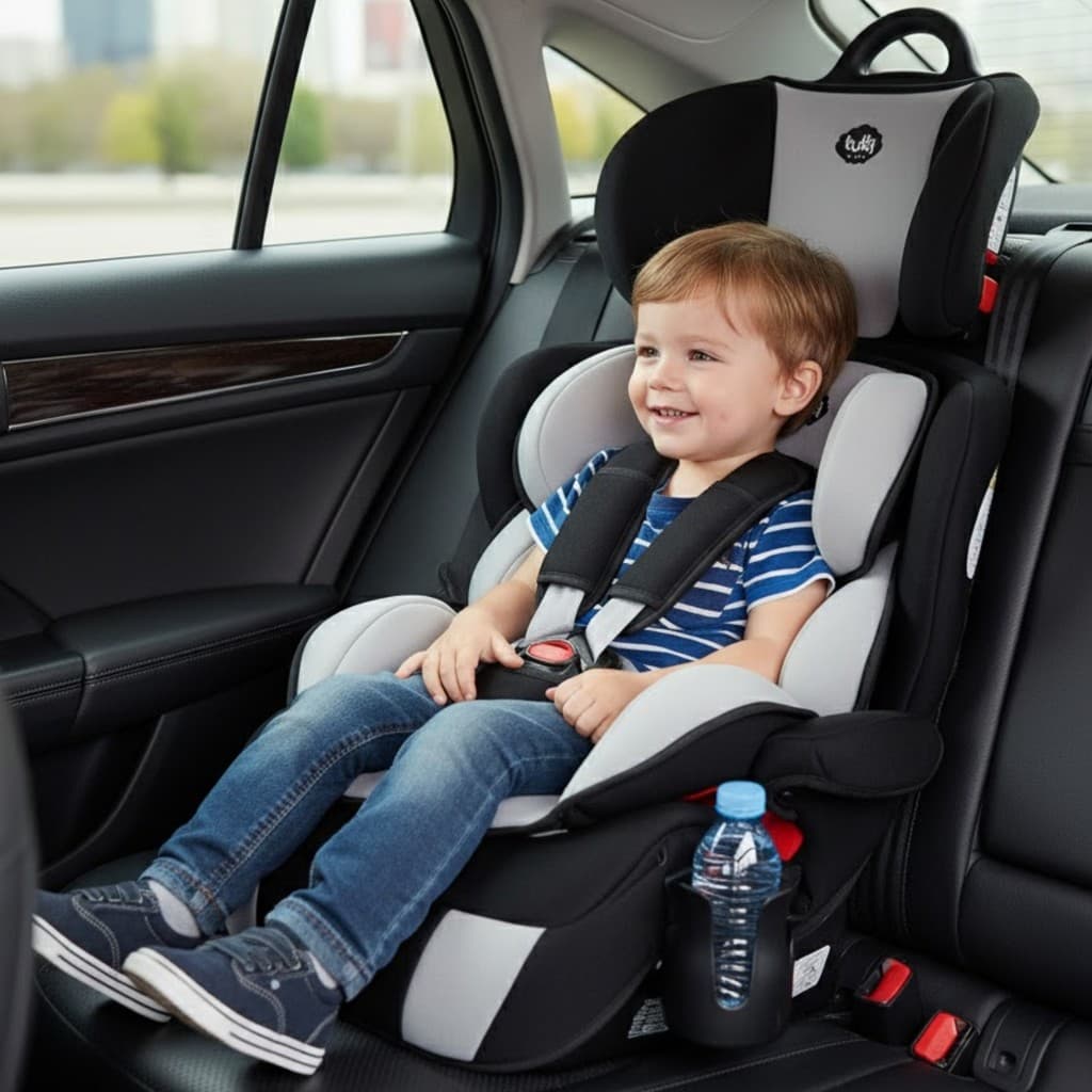 Cadeira Bebe Cadeirinha Conforto Assento 36kg Versati Gelo