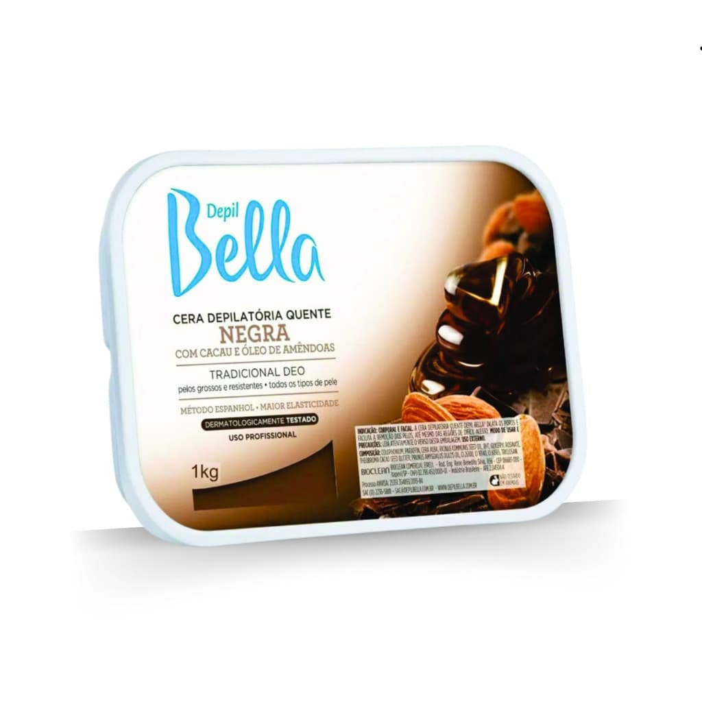 Cera Depil Bella Barra Negra 1kg