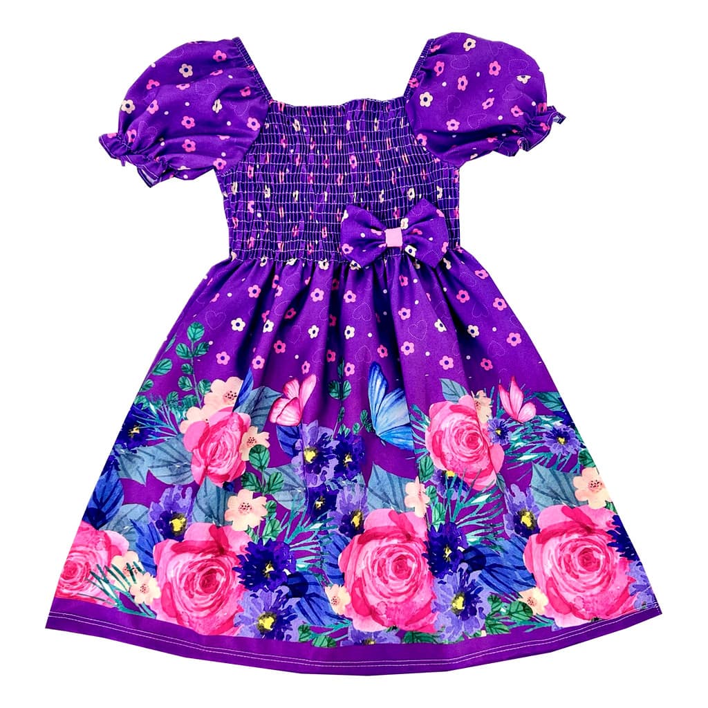 Vestido Infantil Casual Menina Passeio Festa Aniversario