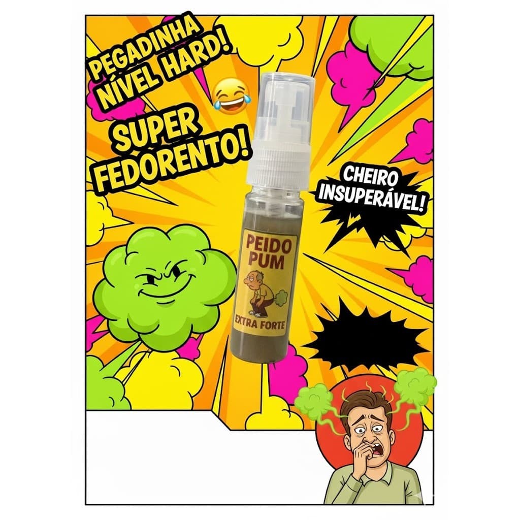 Spray De Pum Peido Fedorento