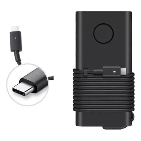Carregador Fonte Notebook Dell 65w Usb-c Type C De-13