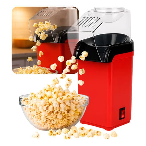 Pipoqueira Elétrica Sem Óleo Portátil 1100w Tomate 110v/220v Vermelho