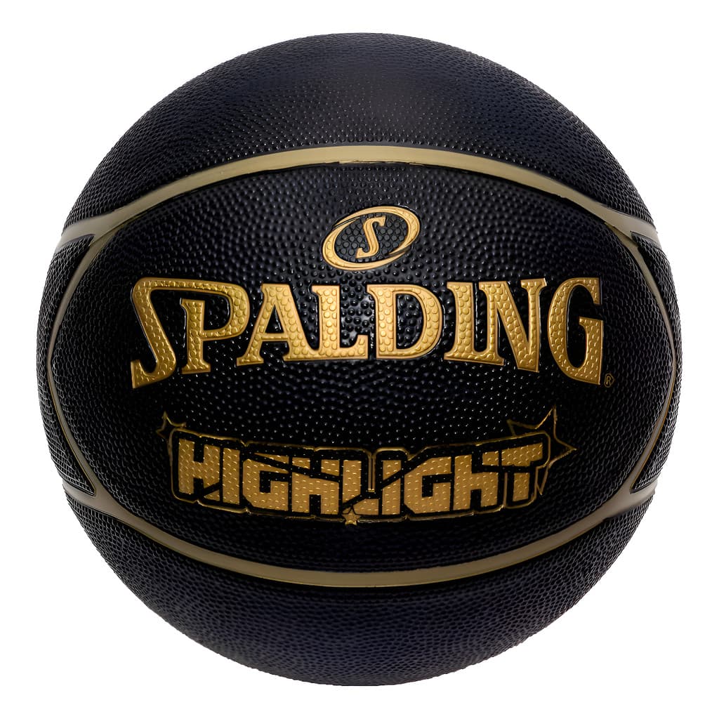 Bola De Basquete Spalding Highlight Star Black Oficial Original Tamanho 7