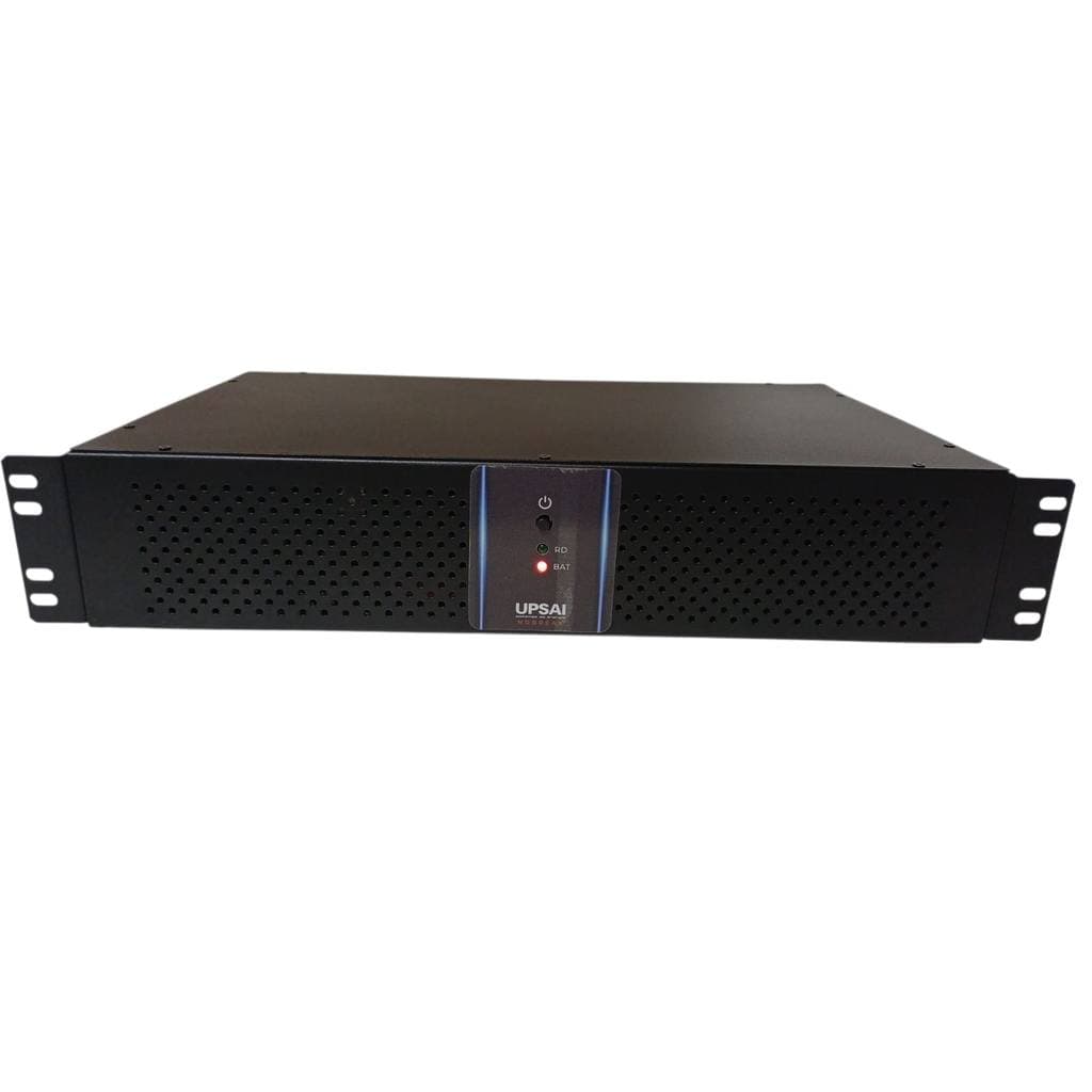Nobreak Rack 19 2u 1.4 Kva 1400va Entra Biv Saida 115v Upsai Cor Preto