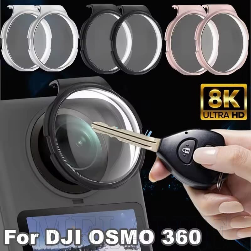 Para DJI OSMO 360 Lens Guard-Acessórios De Proteção De Lente De Câmera-Tampas Panorâmica-Protetores De Vidro Temperado Ó