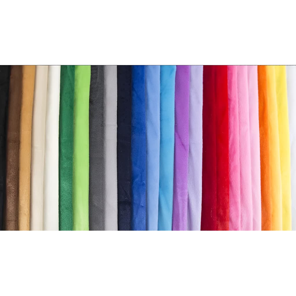 Tecido Em Pelúcia Velboa Pelo Baixo 50cmx1.50m Cores Macia