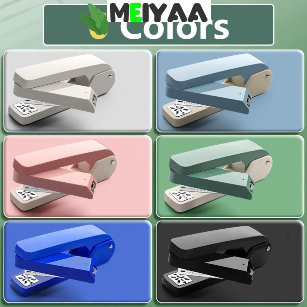 Grampeador MEIYAA , Longo Rotativo De 360 Graus Sem Esforço , Ferramenta De Ligação Manual Resistente Multifuncional De 