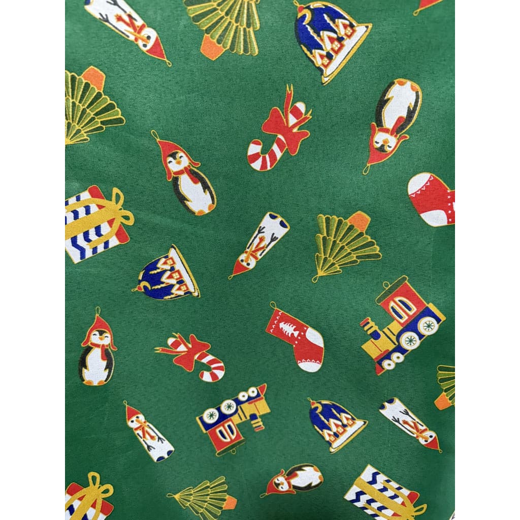 5m De Tecido Chita Estampada Natalina Super Lindas