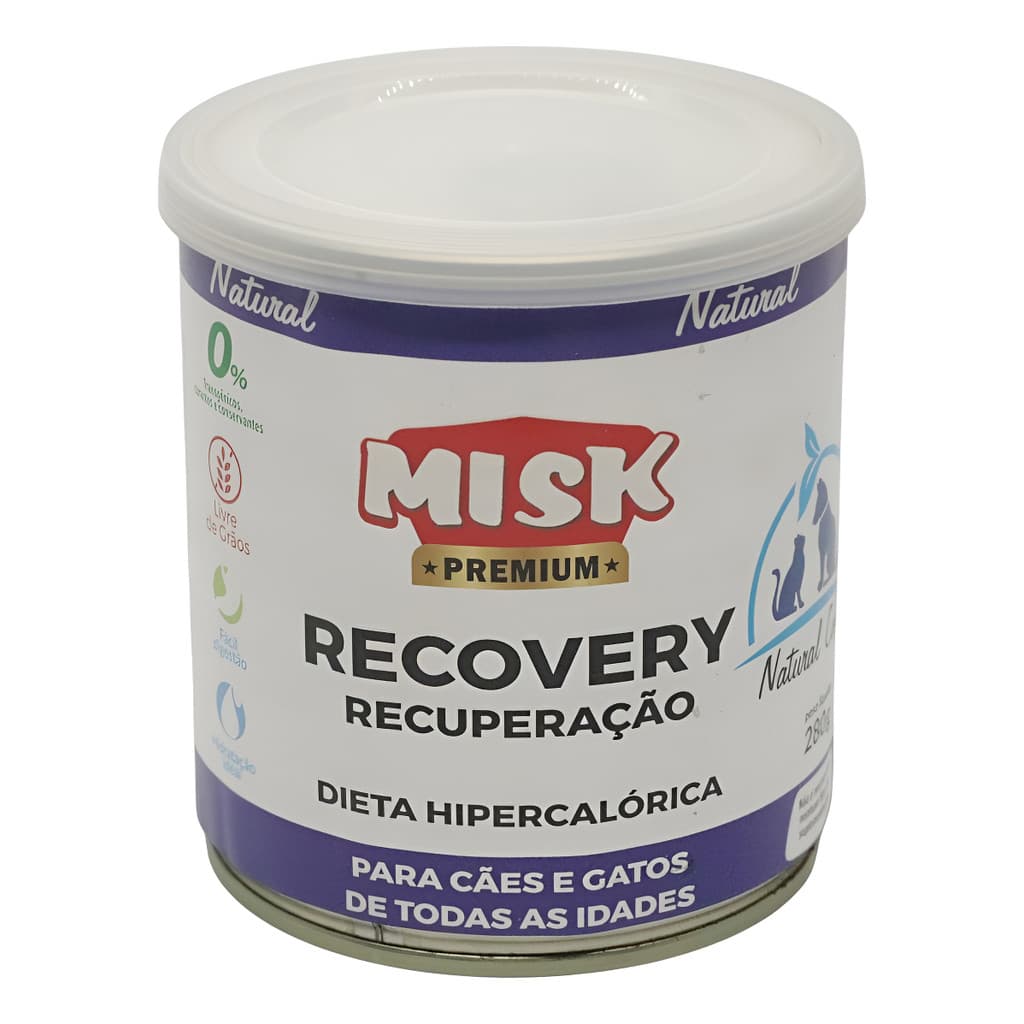 Ração Úmida Misk Recovery Cães E Gatos Recuperação 280g