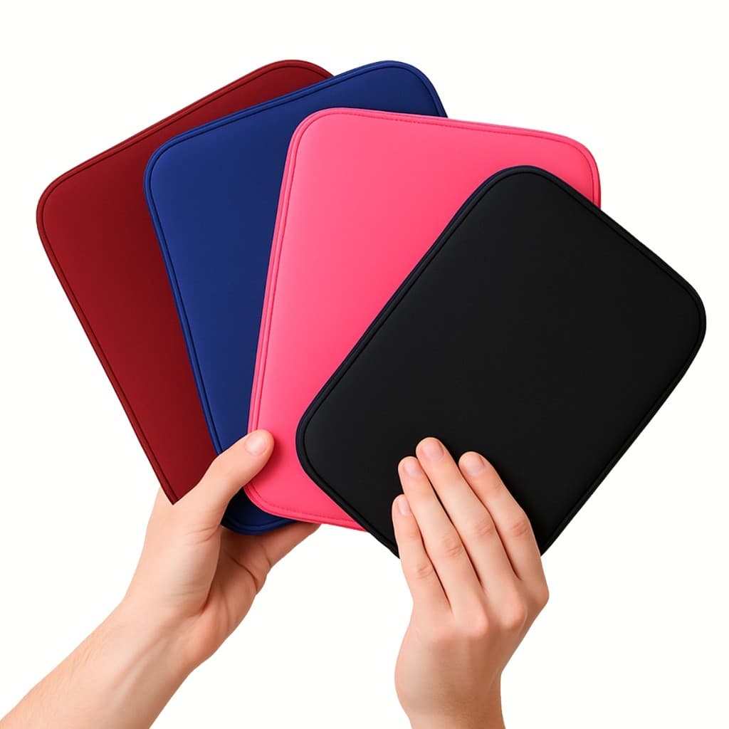 Case de Notebook Maleta 15,6" Resistente a Água Macia Zíper de Metal Universal