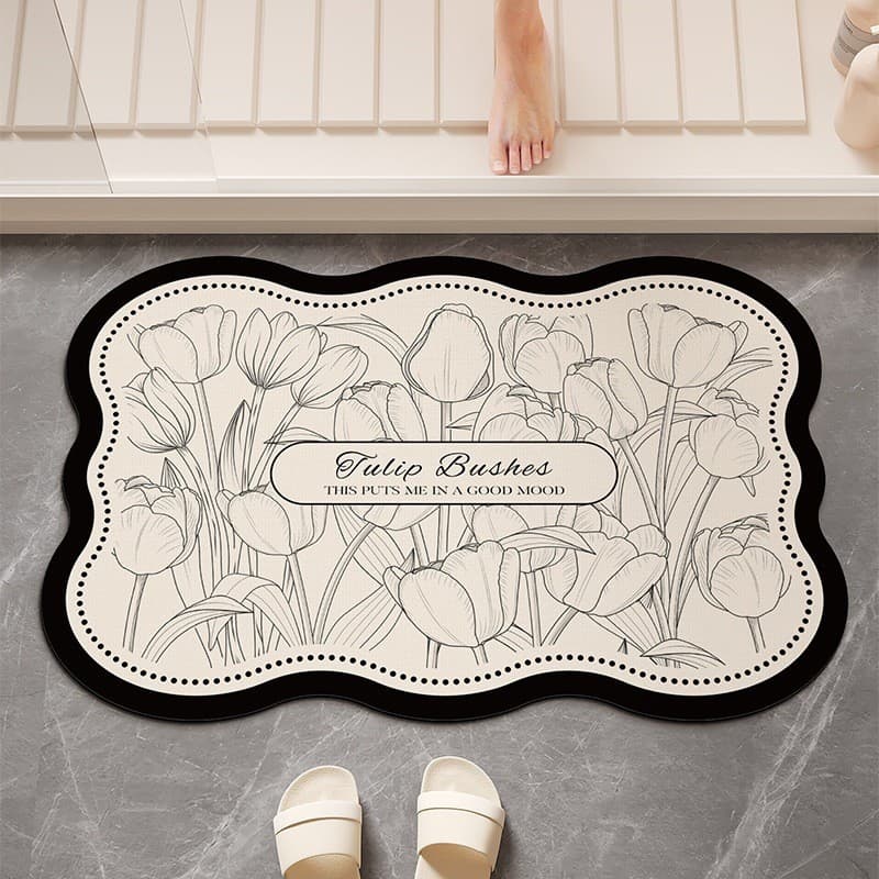 Tapete Magico Super Absorvente de Secagem Rapida Banheiro Quarto Porta de Entrada WL-2571