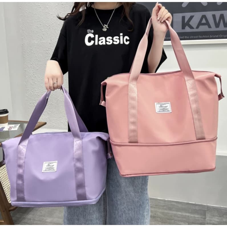 Bolsa De Viagem Mala Multifuncional Dobrável De Grande Capacidade Impermeável,Várias cores