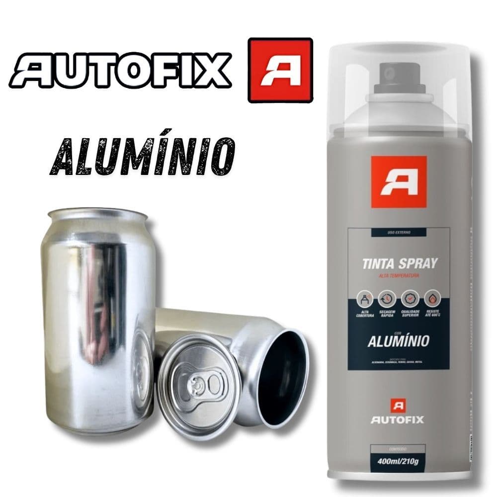 Spray Alumínio Alta Temperatura 400ml – Show Total