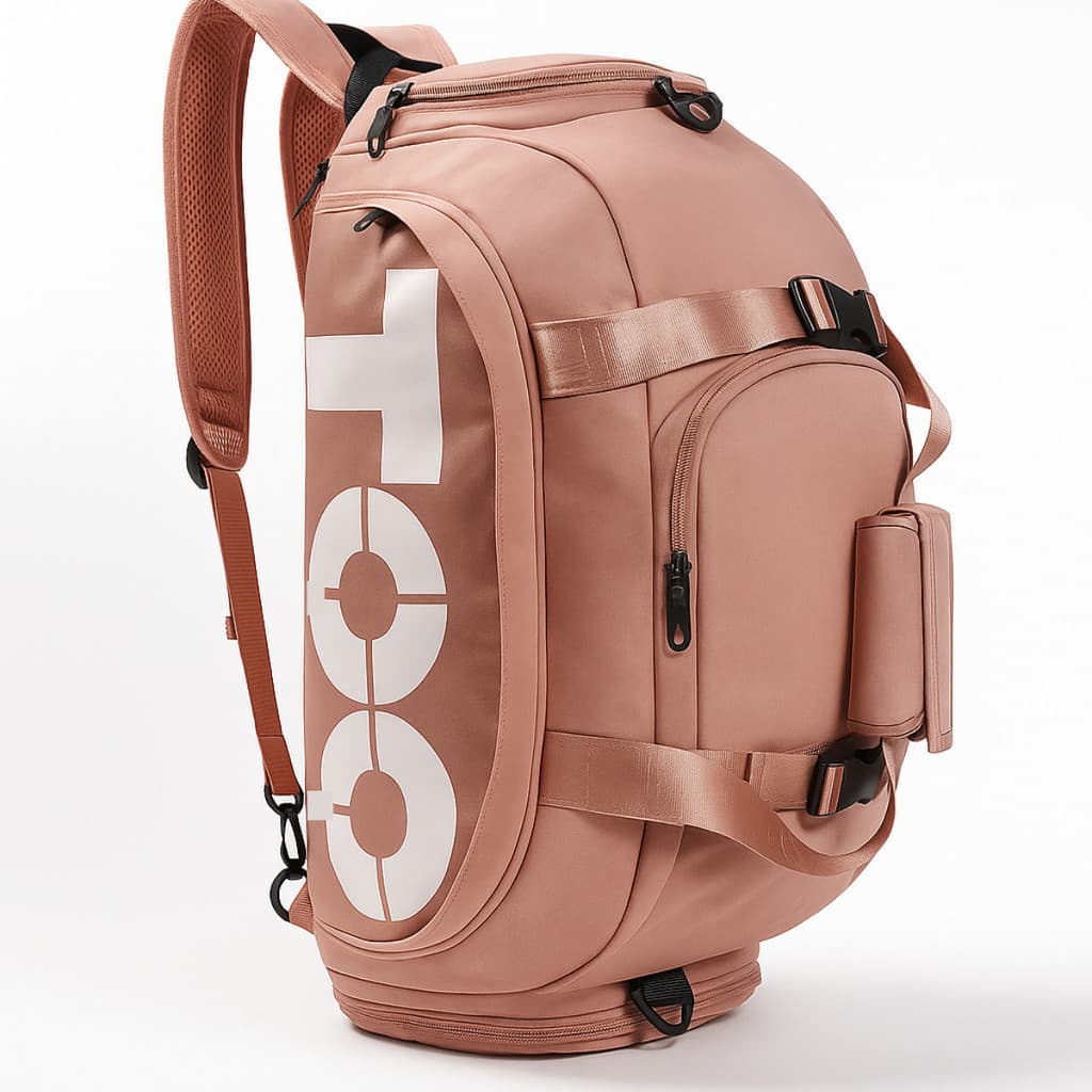 Bolsa de Academia Impermeável | Mala Esportes Flexível que Vira Mochila