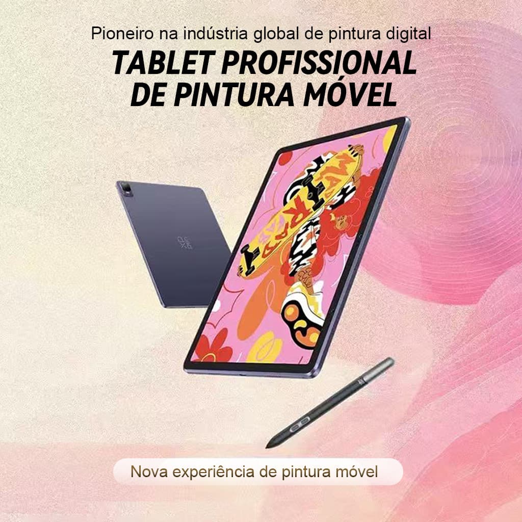 Tablet Android Xppen Magic Drawing Pad 12 8gb 256gb X3 Pro Cor Cinza-escuro