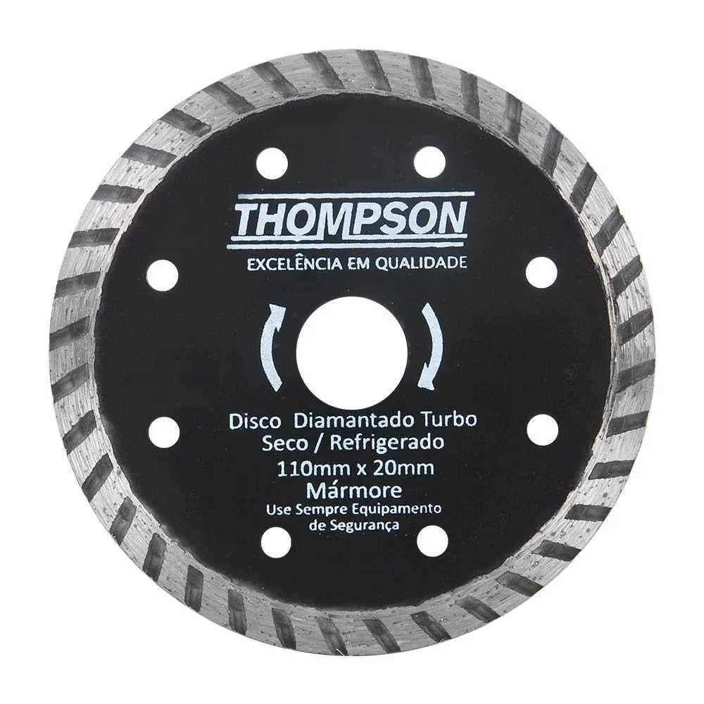 Disco Diamantado Turbo 110 X  20mm - Thompson