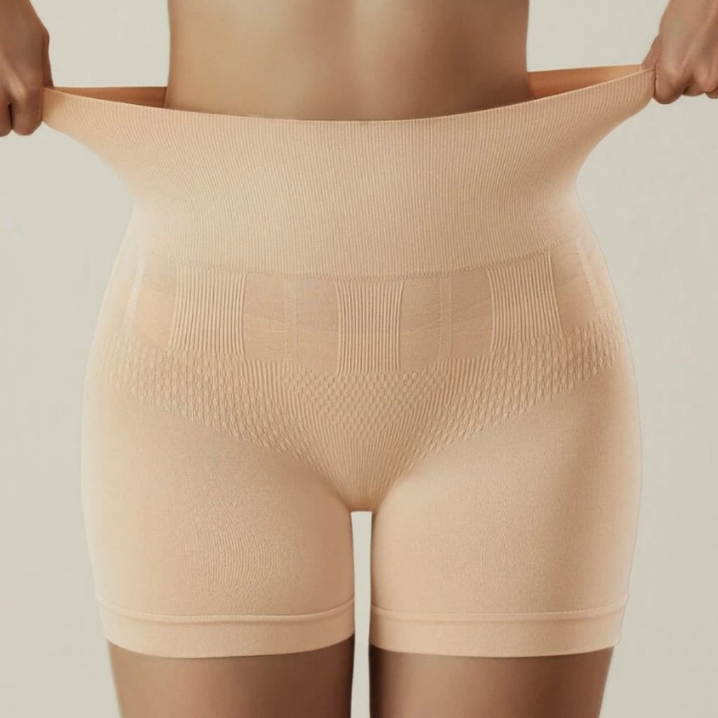 Cinta Modeladora Short Compressão Reduz Medidas Para Vestido Empina Bumbum