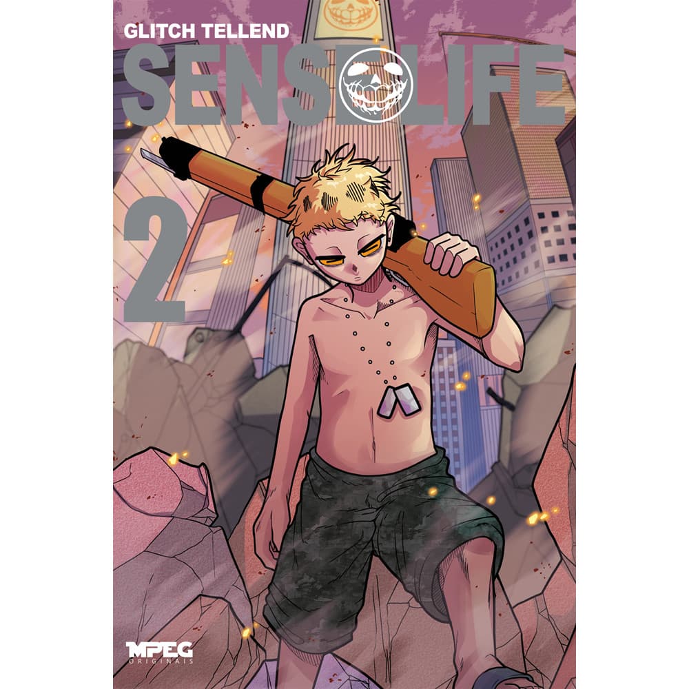 Mangá - Sense Life - Volume 2 (Capa Variante) - por Caio Ulisses - Editora MPEG ISBN 9786583627452